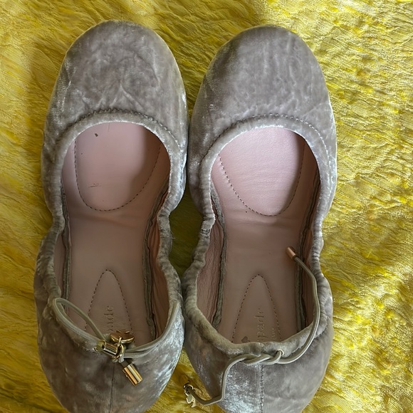 kate spade Shoes - KATE SPADE ballerina flat tan size 6